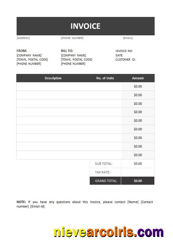 Free Invoice